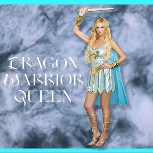 NWT, Dreamgirl “Dragon Warrior King” Costume - 90 - 120 lbs